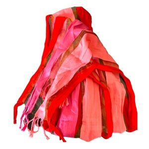 Shawlsmith London Pink and Coral Scarf‎